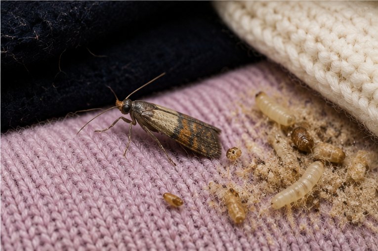 Carpet Moth Control &ndash; carpet moths treated by Zero Pest Greenwich