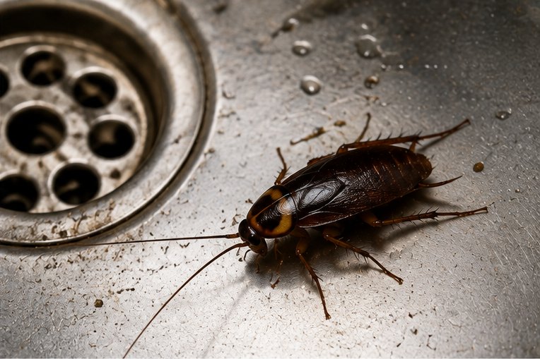 Cockroach Control &ndash; cockroaches treated by Zero Pest Greenwich