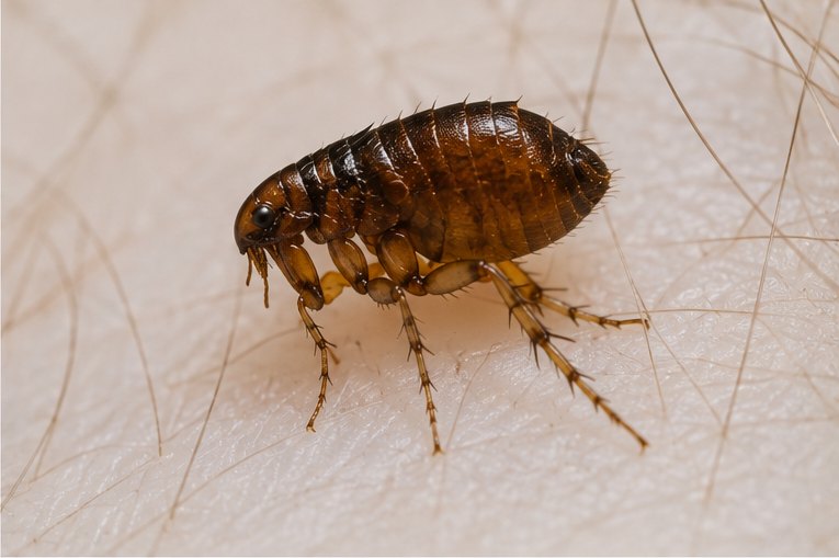 Flea Control &ndash; fleas treated by Zero Pest Greenwich
