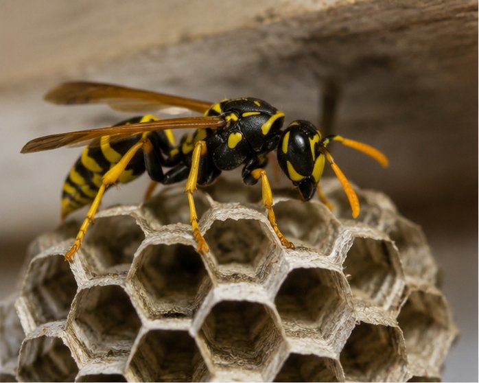 Wasp Nest Removal &ndash; wasps treated by Zero Pest Greenwich